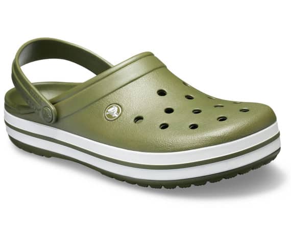 Crocs Crocband Clog Army Green White 11016 - 37P