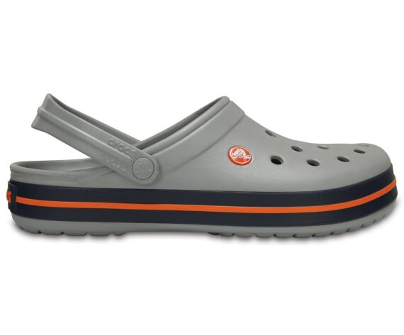 Crocs Crocband Clog Light Grey / Navy 11016 - 01U