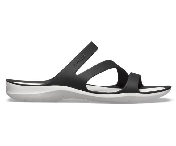 Crocs Swiftwater Sandal Black/White 203998 - 066