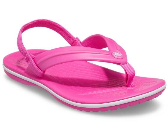 Crocs Crocband Kids Strap Flip Electric Pink 205777 - 6QQ