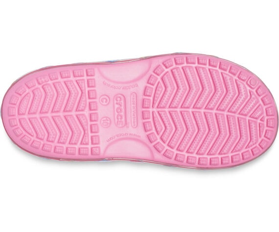 Crocs Fun Lab Rainbow Sandal Kids Pink Lemonade 206795 - 669