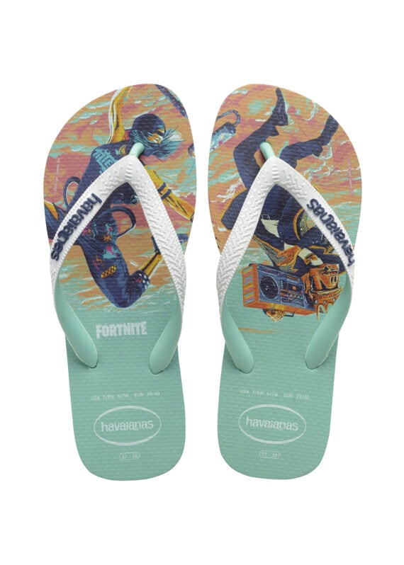 Havaianas Top Kids Fortnite Green Dew 4146366.7611