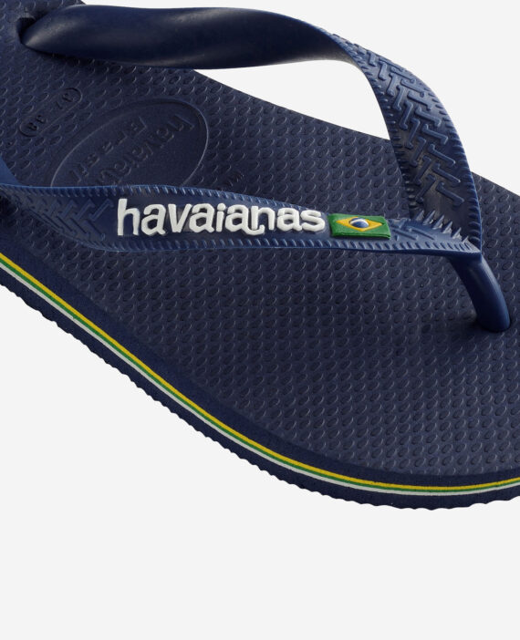 Havaianas Brasil Logo Navy Blue 4110850.0555