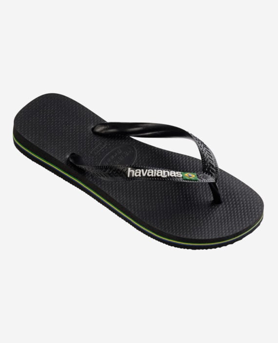 Havaianas Brasil Logo Black/Black 4110850.1069