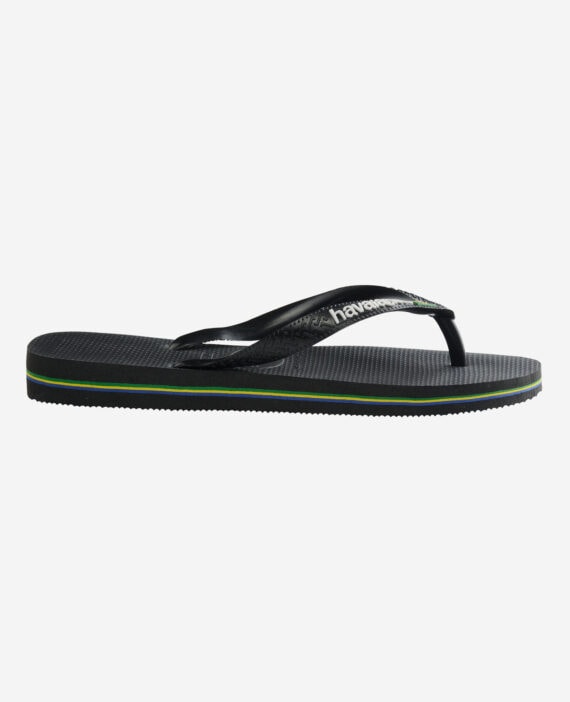 Havaianas Brasil Logo Black/Black 4110850.1069