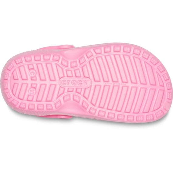 Crocs Kids Classic Lined Clog Pink Lemonade 203506 - 6M3