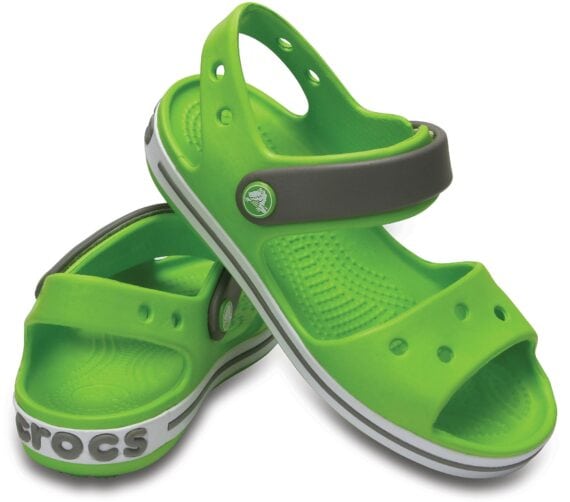 Crocs Crocband Sandal Kids Volt Green 12856-3K9