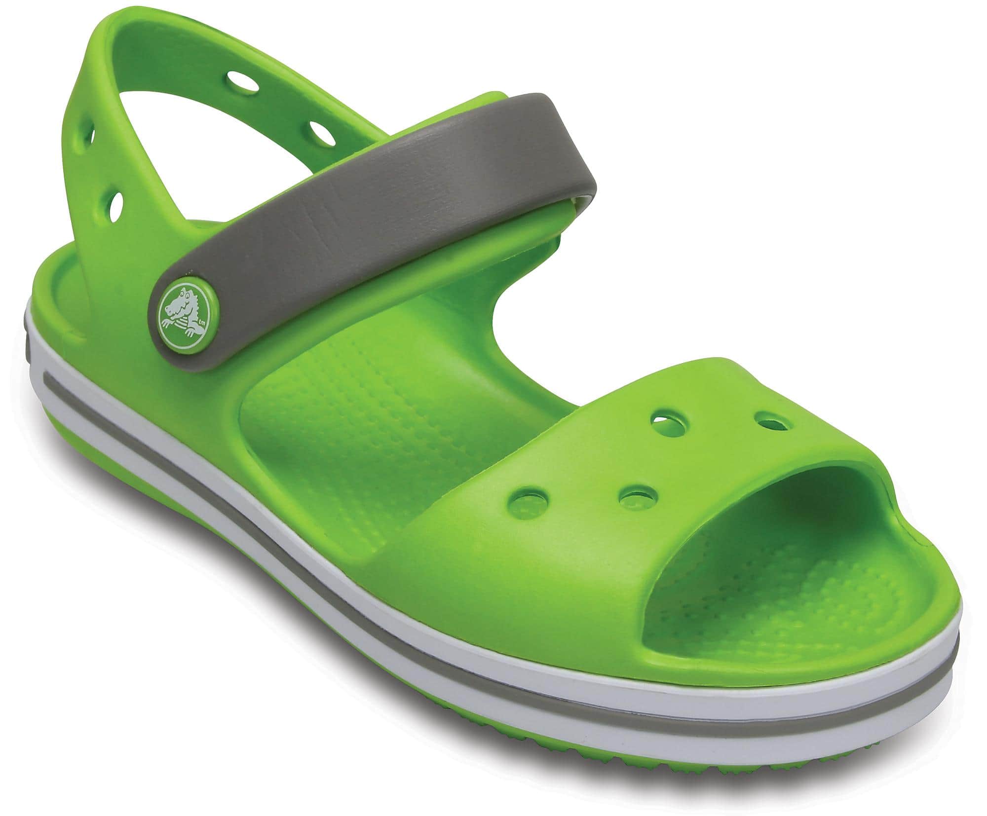 Крокс сандали. Сандалии Crocs Crocband Sandal. Crocs 12856. Сандалии детские Crocs Crocband Sandal Kids. Сандали крокс детские зеленые.