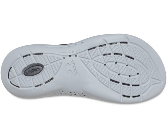 Crocs LiteRide 360 Sandal Black Light Grey 206711 - 02G