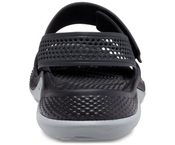 Crocs LiteRide 360 Sandal Black Light Grey 206711 - 02G