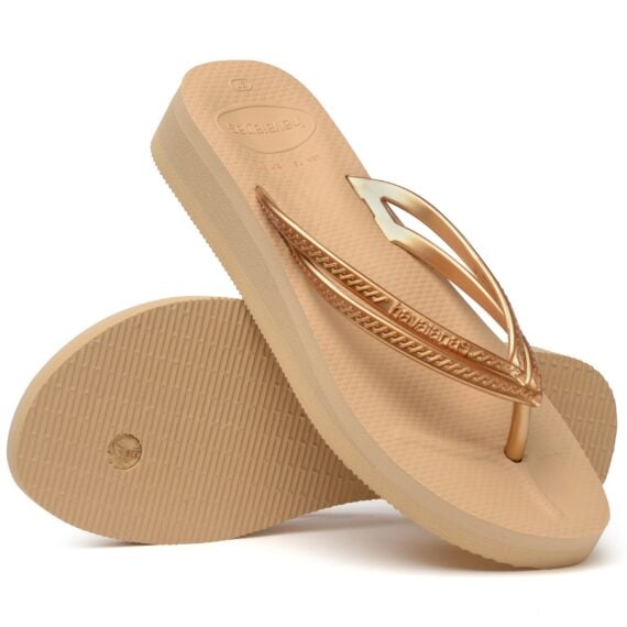 Havaianas Wedges Golden 4146317.0570