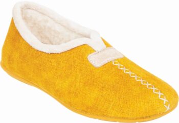 Adams Shoes Closed-Back Slippers Mustard 716-21526