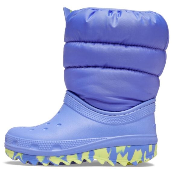 Crocs Toddler Classic Neo Puff Boot Digital Violet 207683 - 5PY