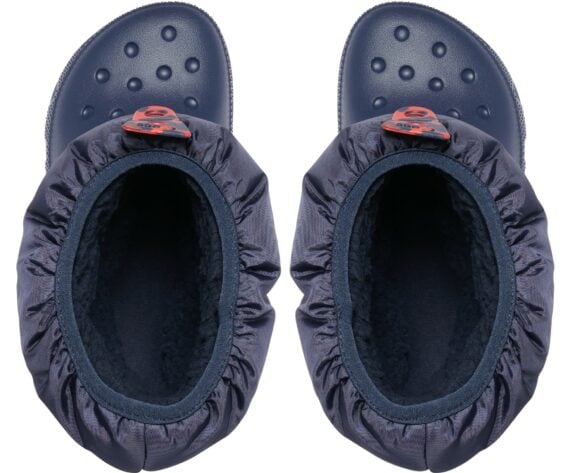 Crocs Kids Classic Neo Puff Boot Navy 207683 207684 - 410