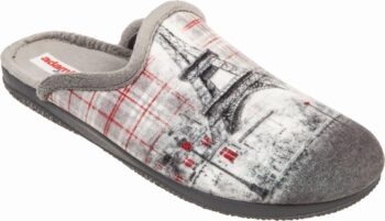 Adams Shoes Paris Grey Slippers 624-22679