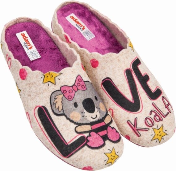 Adams Shoes Love Koala Slippers 716-22512