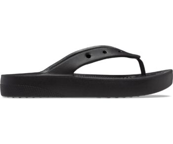 Crocs Classic Platform Flip Black 207714 - 001