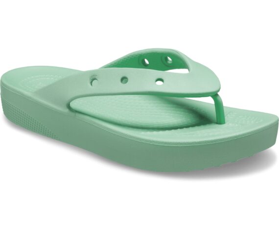 Crocs Classic Platform Flip Jade Stone 207714 - 3UG