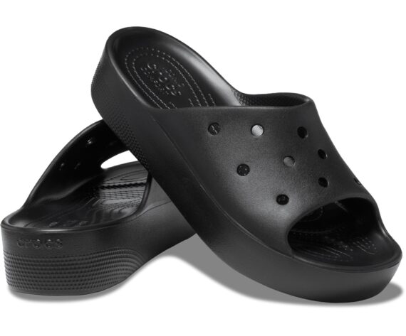 Crocs Classic Platform Slide Black 208180 - 001