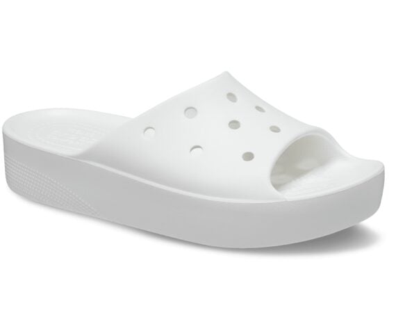 Crocs Classic Platform Slide White 208180 - 100