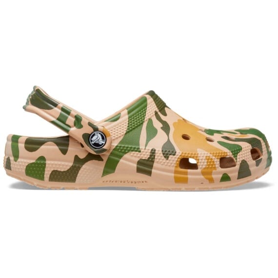 Crocs Classic Printed Camo Clog Chai/Tan 206454-2Y6