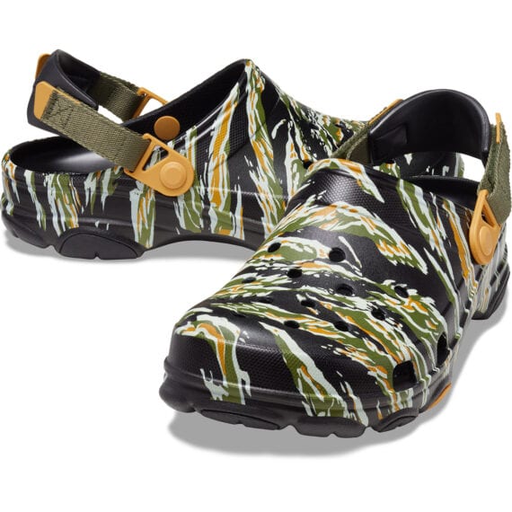 Crocs All-Terrain Sandal Camo Clog Black/Multi 208062-0C4