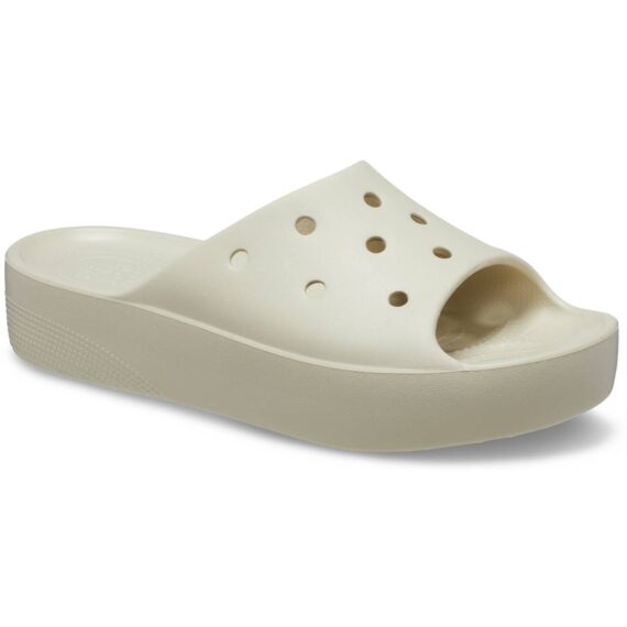 Crocs Classic Platform Slide Bone 208180-2Y2