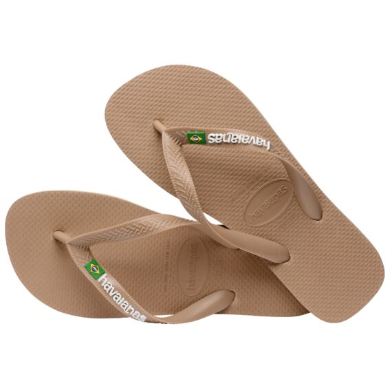 Havaianas Brasil Logo Rose Gold 4110850.3581