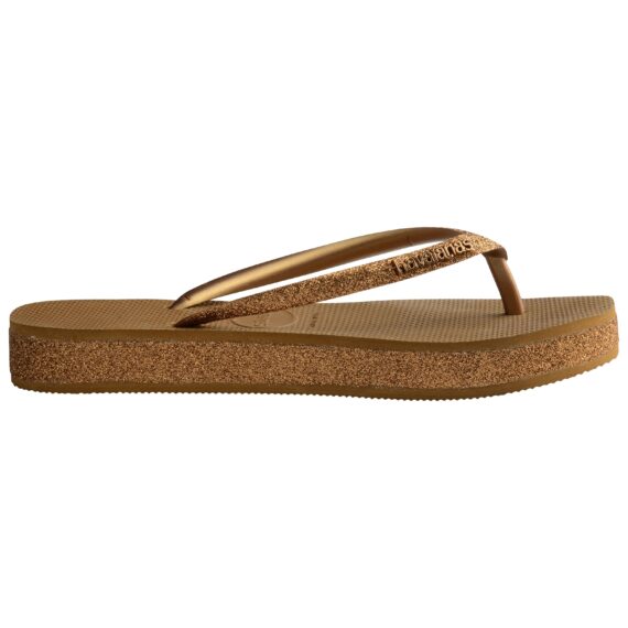 Havaianas Slim Flatform Sparkle Bronze 4147256.1856