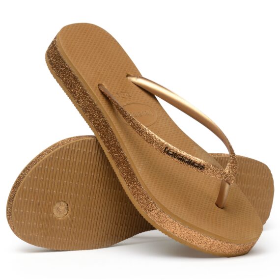 Havaianas Slim Flatform Sparkle Bronze 4147256.1856