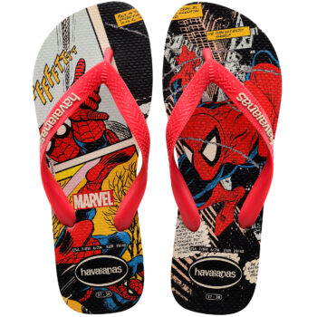 Havaianas Top Marvel Classics Beige Straw Red Ruby 4147012.8813
