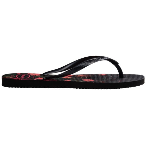 Havaianas Slim Organic Black/Pink 4132823.1191