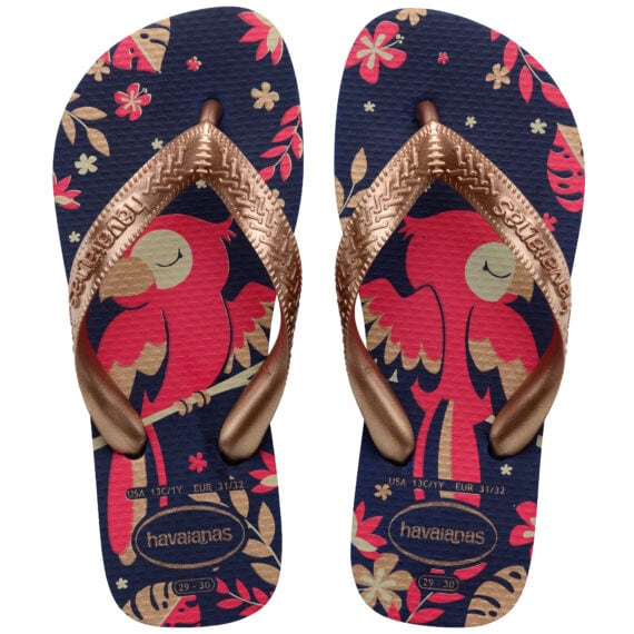 Havaianas Kids Top Pets Navy Blue/Rose Gold 4146823.1754