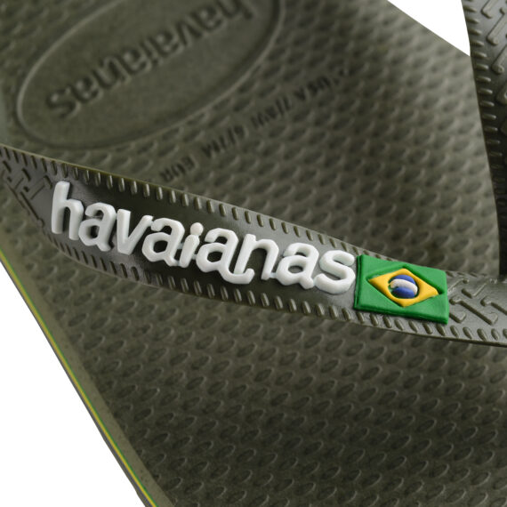 Havaianas Brasil Logo Green Green 4110850.3058