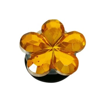 Faux Jewel Flower Shaped Charm 1