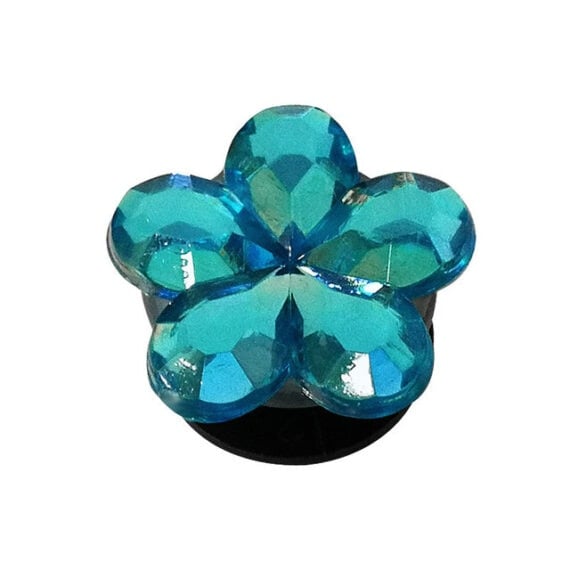 Faux Jewel Flower Shaped Charm 2