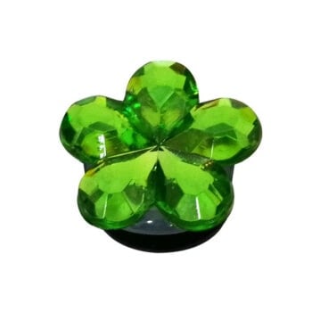 Faux Jewel Flower Shaped Charm 9