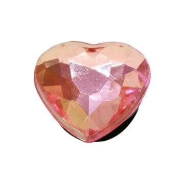 Faux Jewel Heart Shaped Charm 1