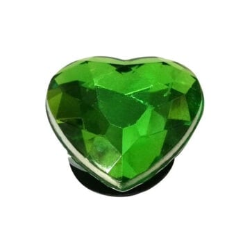 Faux Jewel Heart Shaped Charm 9