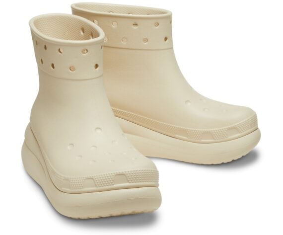 Crocs Classic Crush Boot Bone 207946 - 2Y2