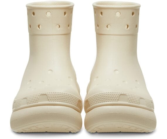 Crocs Classic Crush Boot Bone 207946 - 2Y2