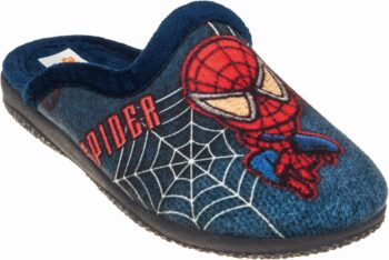 Adams Shoes Kids Spider-Man Navy Slippers 624-23717