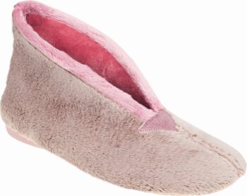 Adams Shoes Women's Closed-Back Pink/Gray Slippers 753-23508