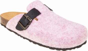 Adams Shoes Felt Pink Slippers 580-23518