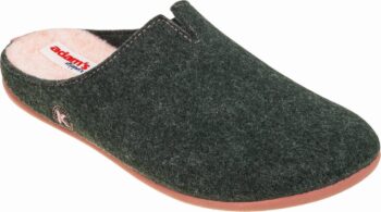 Adams Shoes Felt Women Deep Green Slippers 739-23508