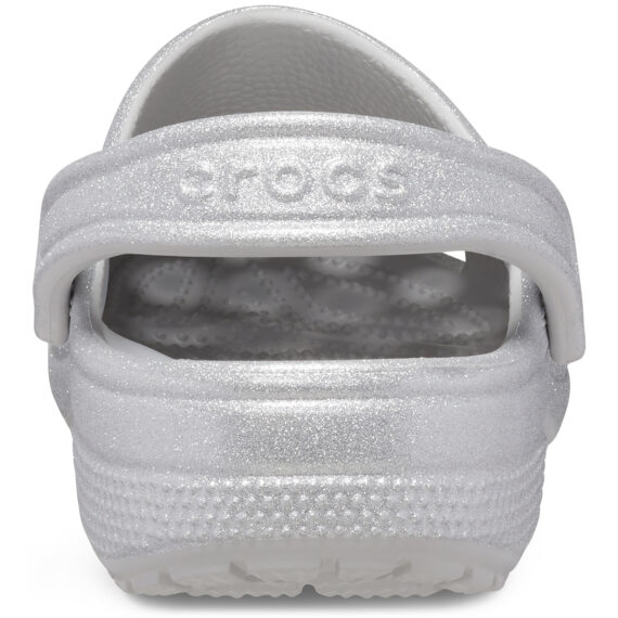 Crocs Classic Glitter Clog Silver Glitter 205942 - 0IC
