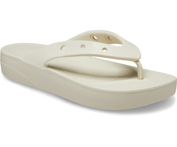 Crocs Classic Platform Flip Bone 207714 - 2Y2