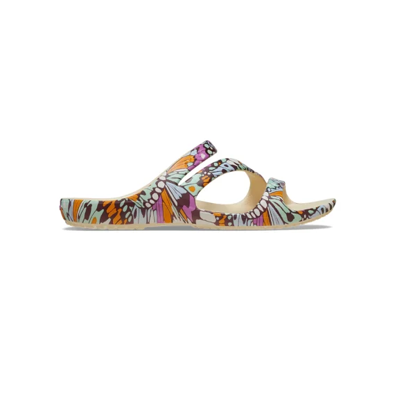 Crocs Kadee II Butterfly Graphic Sandal Winter White 209772 - 11S