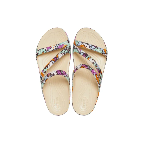 Crocs Kadee II Butterfly Graphic Sandal Winter White 209772 - 11S