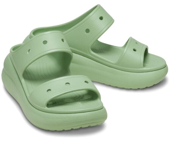 Crocs Classic Crush Sandal Fair Green 207670 - 374